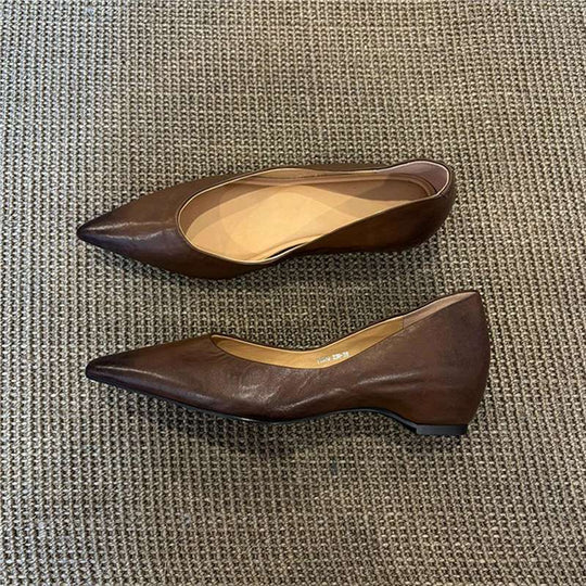 Damen elegante spitze Ballerinas EB