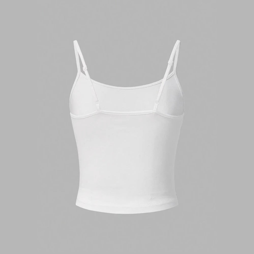 Damen Crop-Top mit kreativem Kartenspiel-Motiv EB