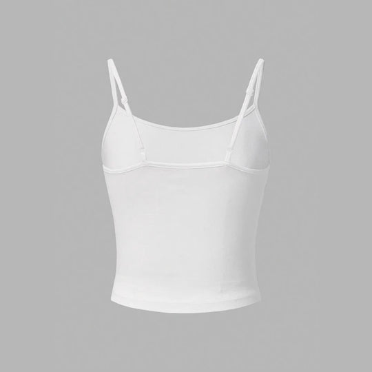 Damen Crop-Top mit kreativem Kartenspiel-Motiv EB