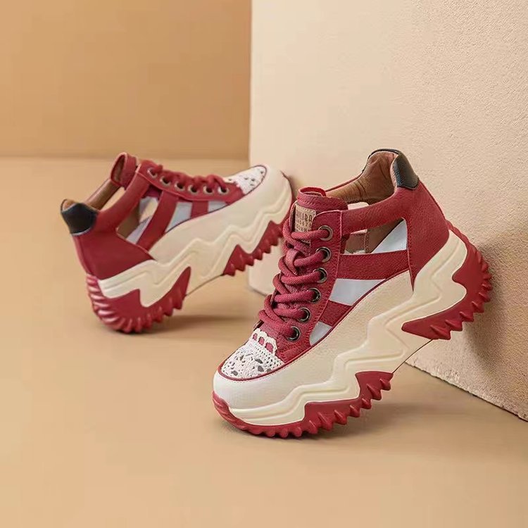 Damen Sportliche Chunky Sneakers mit innovativer Sohle und atmungsaktivem Obermaterial EB
