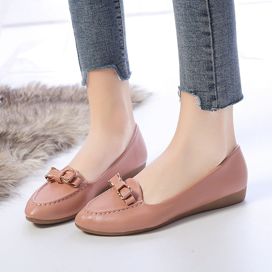 Damen Ballerinas mit dekorativem Schleifen-Akzent und elegantem Design EB