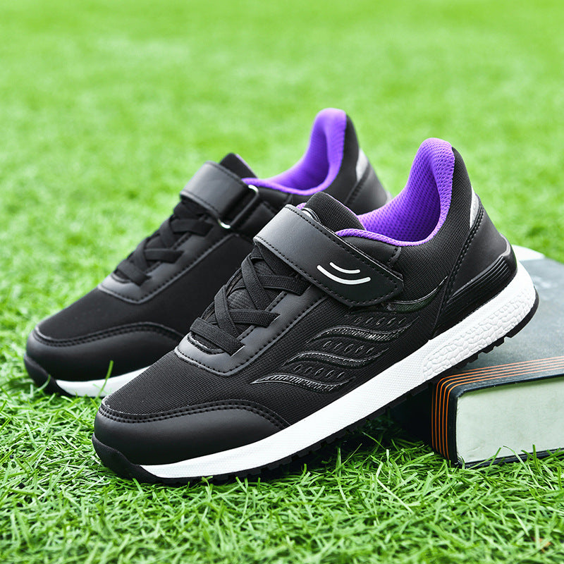 Damen Sportliche Sneakers mit verstellbarem Klettverschluss und atmungsaktiver Oberflächenstruktur EB