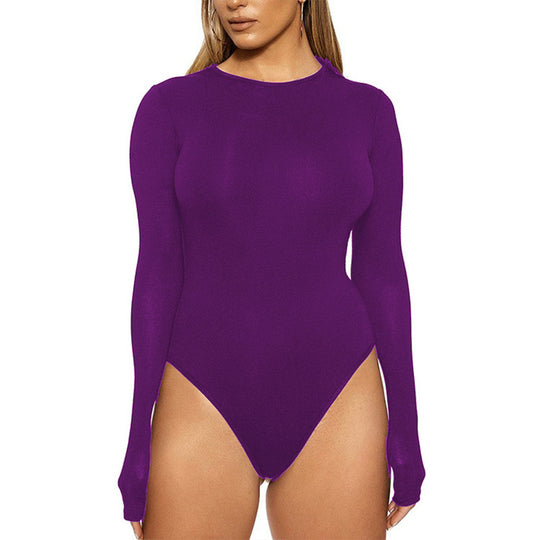 Damen Langarmbody mit elegantem Design EB