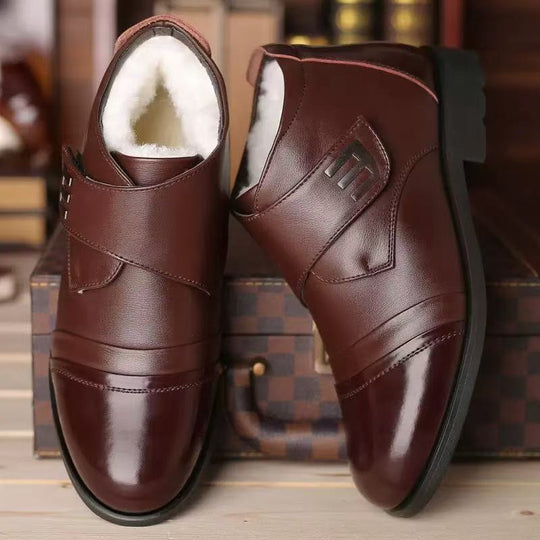 Herren Elegante und bequeme Stiefel mit Warmfutter EB