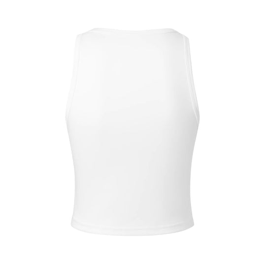 Damen Crop-Top mit inspirierendem Schriftzug und figurbetontem Design EB