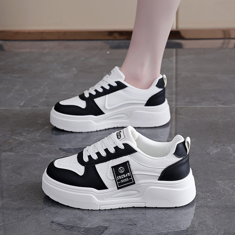 Damen Chunky Sneakers mit sportlichem Design und dämpfender Sohle EB