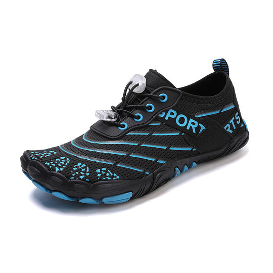 Damen Sportliche Wassersportschuhe mit atmungsaktiver Struktur und rutschfester Sohle EB