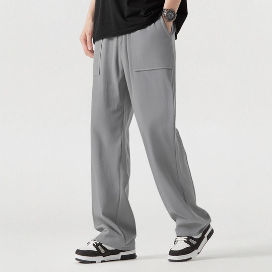 Herren Bequeme Cargo-Hose mit praktischen Taschen und elastischem Bund EB