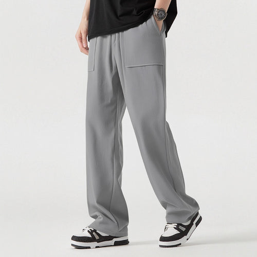 Herren Bequeme Cargo-Hose mit praktischen Taschen und elastischem Bund EB