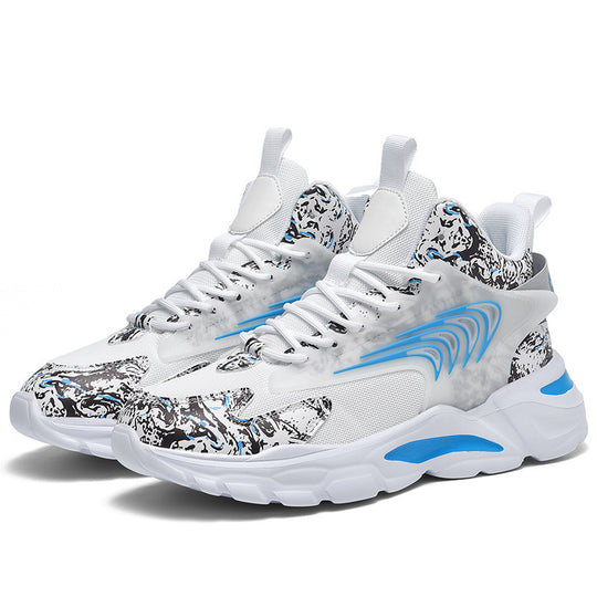 Damen Sportliche High-Top Sneakers mit innovativem Design EB