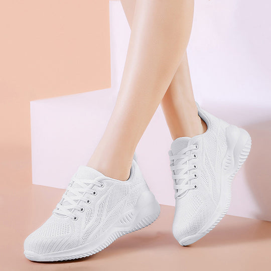 Damen Hochleistungs-Laufschuhe mit atmungsaktivem Obermaterial und stoßdämpfender Sohle EB