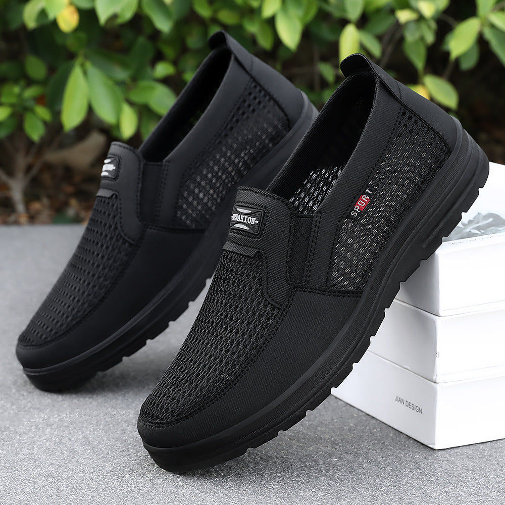 Damen Sportliche Slip-On Sneakers mit rutschfester Sohle und flexiblem Obermaterial EB
