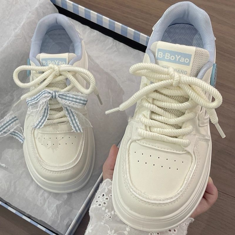 Damen Platform Sneakers mit verspielten Tiermotiven und bequemer Sohle EB