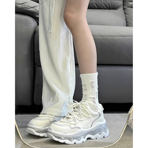 Damen Sportschuhe mit luftgepolsterter Sohle und atmungsaktivem Obermaterial EB