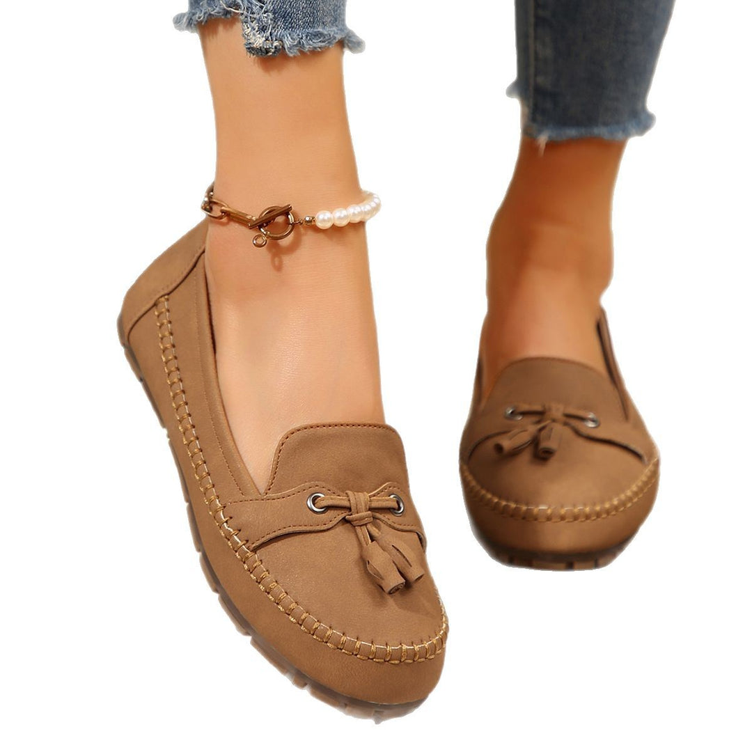 Damen Mokassins mit flexiblem und dämpfendem Fußbett EB