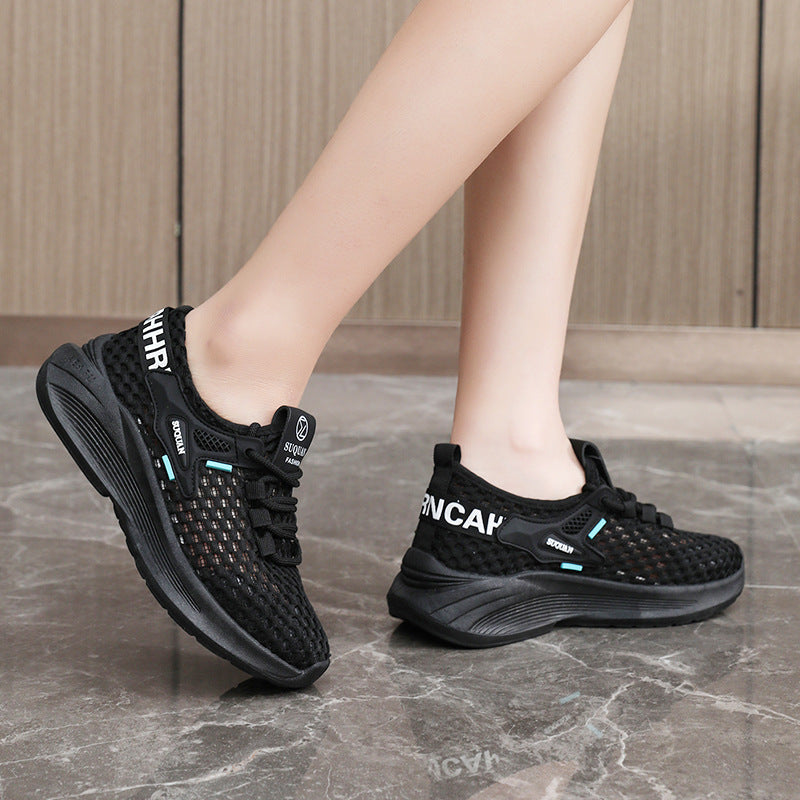 Damen atmungsaktive Sneaker mit rutschfester Sohle und innovativer Dämpfungstechnologie EB