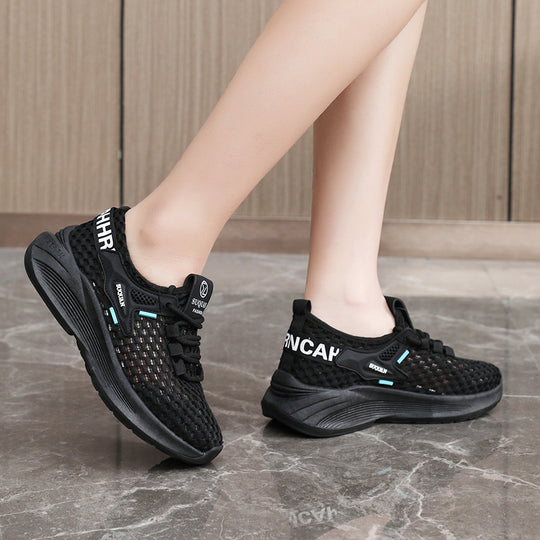 Damen atmungsaktive Sneaker mit rutschfester Sohle und innovativer Dämpfungstechnologie EB