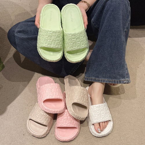Damen Komfortable und stylische Slidesandalen mit ergonomischem Fußbett EB