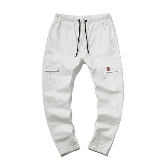 Herren Cargo-Hose mit elastischem Bund und praktischen Taschen EB