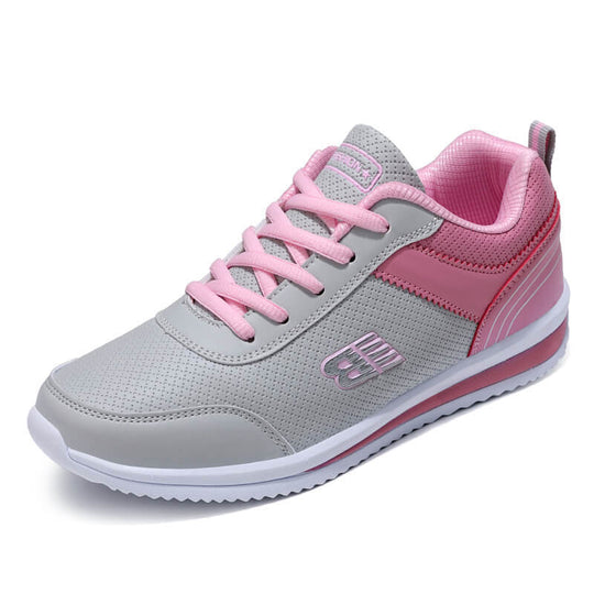Damen sportive Freizeitsneaker mit atmungsaktivem Obermaterial und rutschfester Sohle EB
