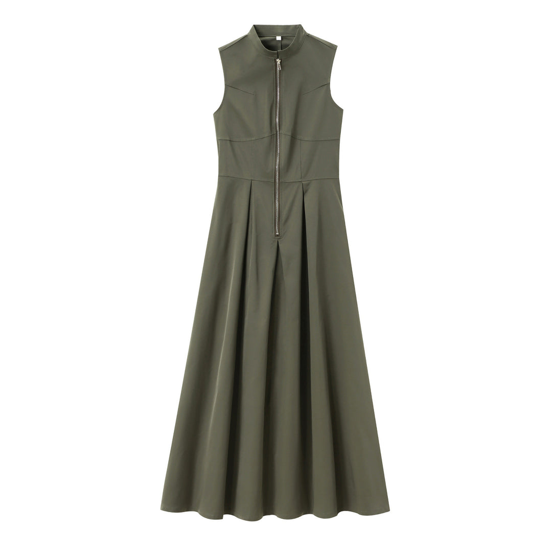 EB | Ärmelloses Taillenkleid mit Rundhalsausschnitt