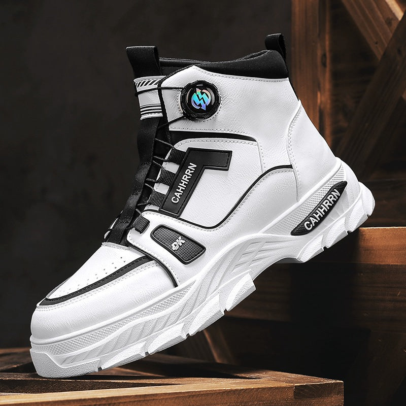Damen Hochwertige High-Top Sneakers mit innovativem Schnellschnürsystem EB
