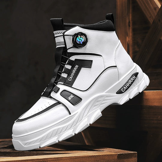 Damen Hochwertige High-Top Sneakers mit innovativem Schnellschnürsystem EB