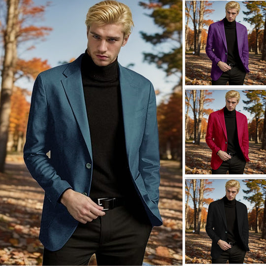Herren Eleganter Blazer mit stilvollem Schnitt und hochwertigem Material EB