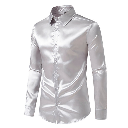 Herren Seidenhemd EB