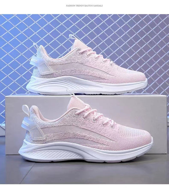 Damen Hochleistungs-Sneaker mit atmungsaktiver Strickoberfläche und dämpfender Sohle EB