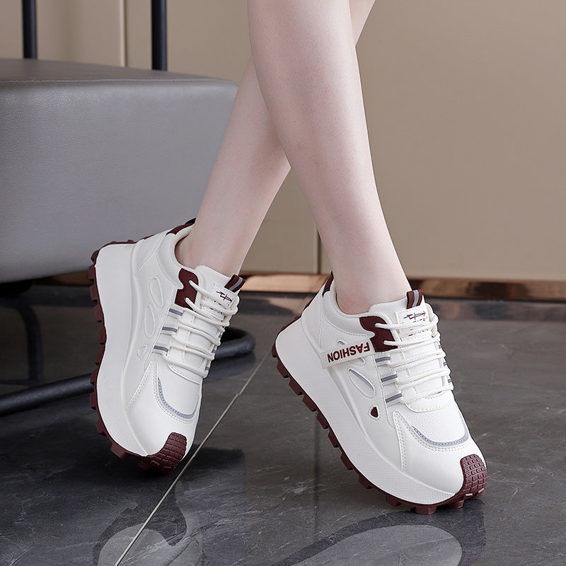 Damen Trendige Lauf-Sneaker mit rutschfester Sohle und atmungsaktivem Obermaterial EB