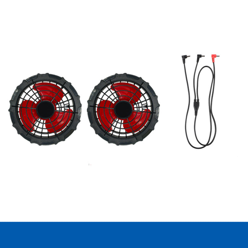 Herren nan atmungsaktive Kühljacke mit integrierten USB-Lüftern EB