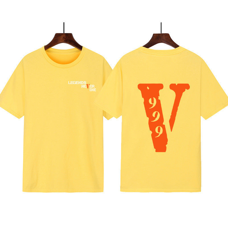 Damen Grafik T-Shirt mit originellem Schriftzug und kreativem Design EB