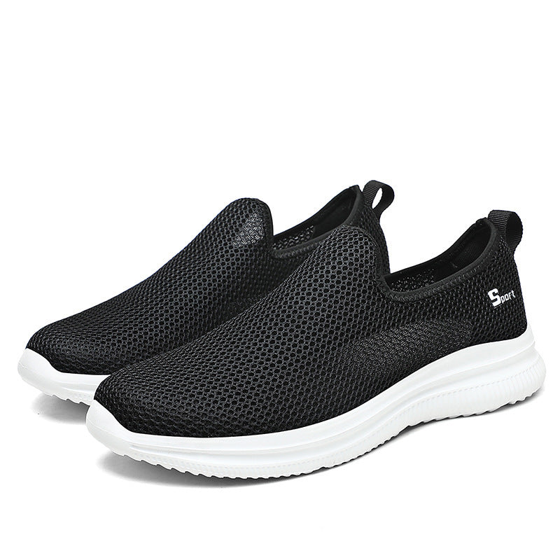 Damen Atmungsaktive Slip-On Freizeitschuhe mit rutschfester Sohle EB