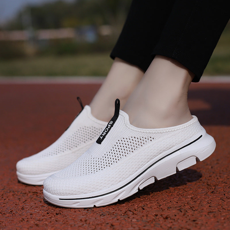 Damen Komfortable und leichte Slip-On Freizeitschuhe EB