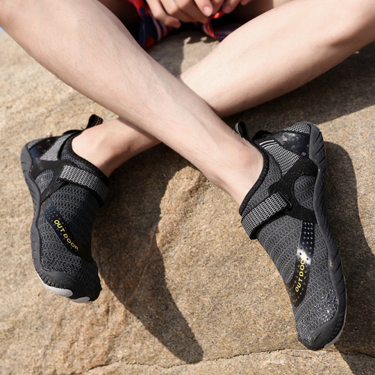 Damen atmungsaktive und flexible Wassersport-Schuhe mit rutschfester Sohle EB