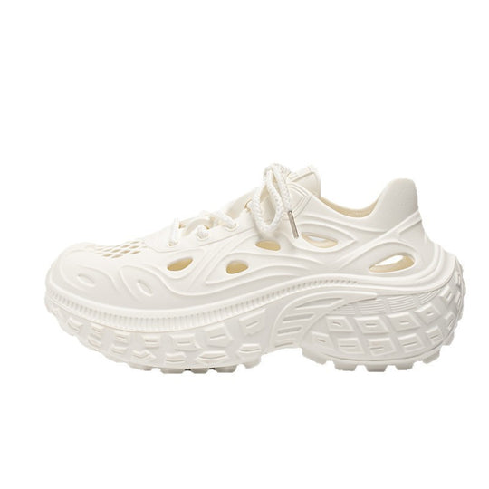 Damen Sportliche Lauf-Sneaker mit rutschfester Sohle und atmungsaktiven Einsätzen EB