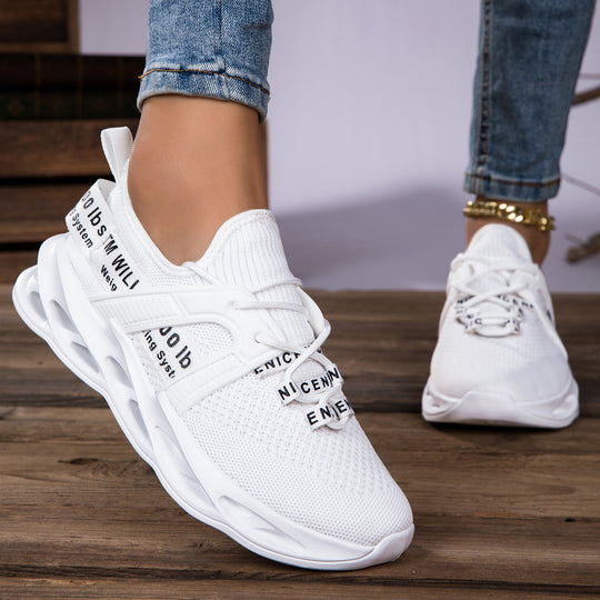 Damen modische Sneakers mit innovativem Dämpfungssystem und atmungsaktivem Obermaterial EB
