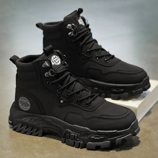 Damen sportliche Wanderschuhe mit rutschfester Profilsohle und verstärktem Knöchelschutz EB