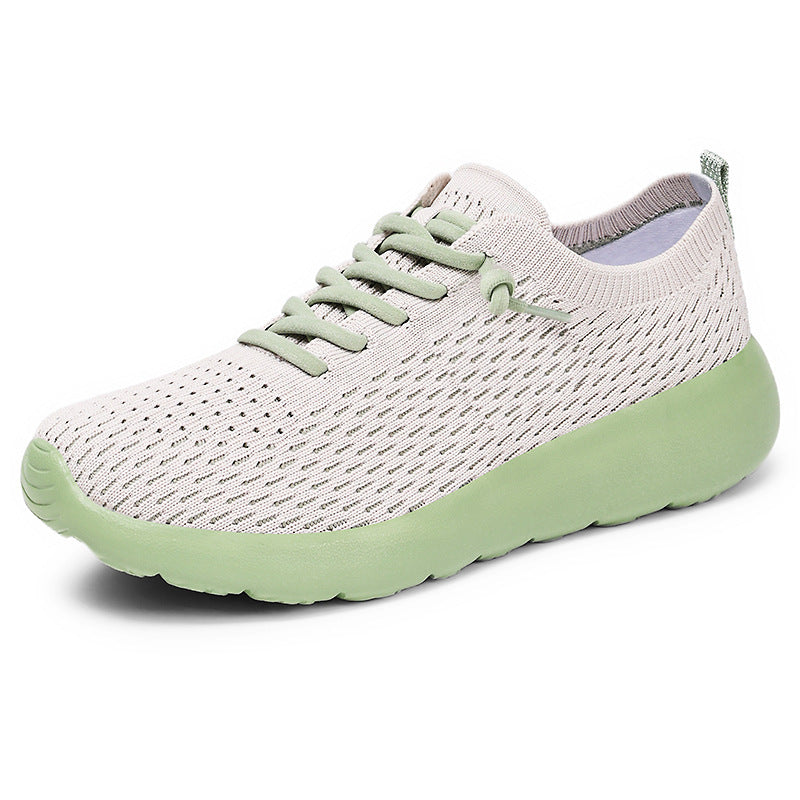 Damen Atmungsaktive Freizeitschuhe mit elastischem Komfort-Heel EB