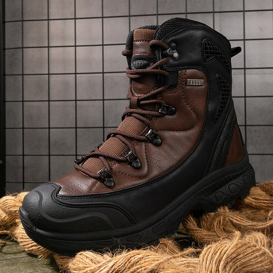 Herren robuste Wanderstiefel mit wasserdichter Membran EB