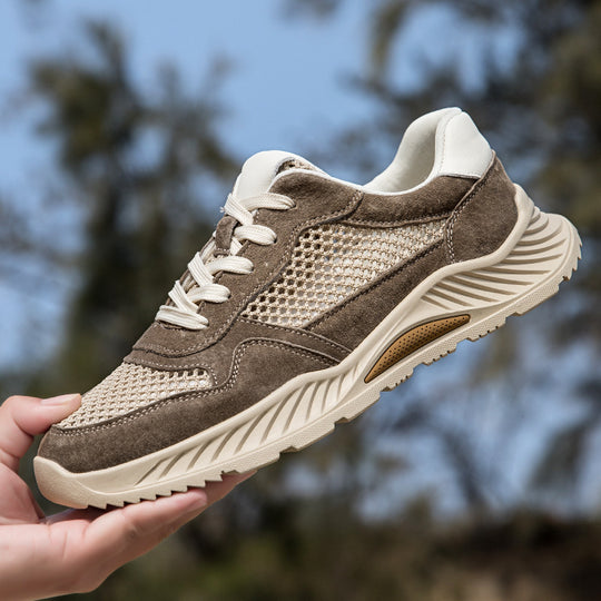 Herren Atmungsaktive Sport-Sneaker mit flexibler Gummisohle und robustem Obermaterial EB