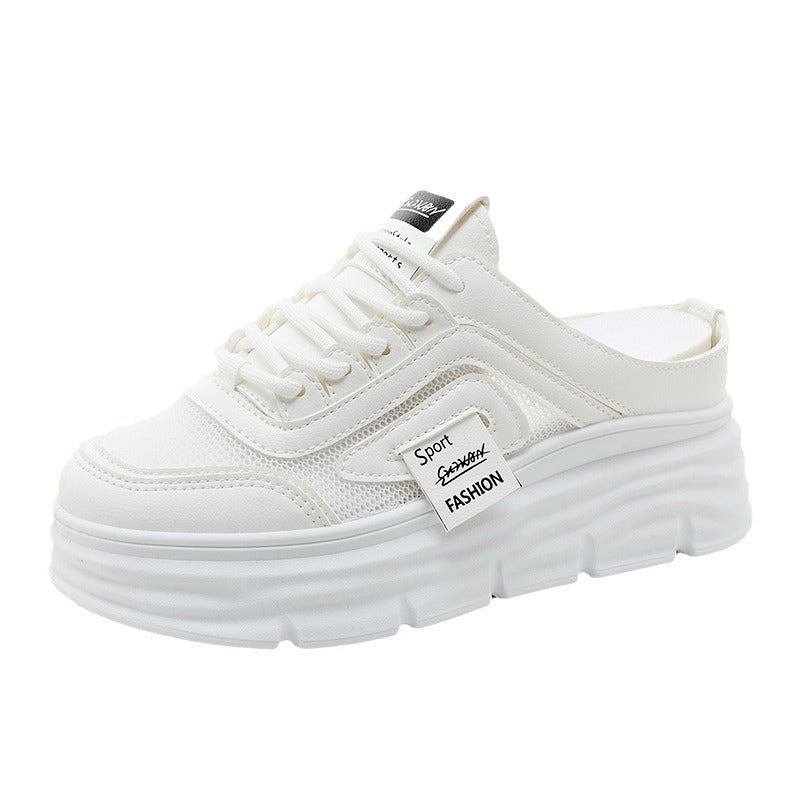 Damen Sportliche Sneakers mit hohem Plateau von EB