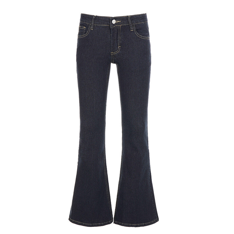 Damen Flared Jeans im eleganten Vintage-Stil EB