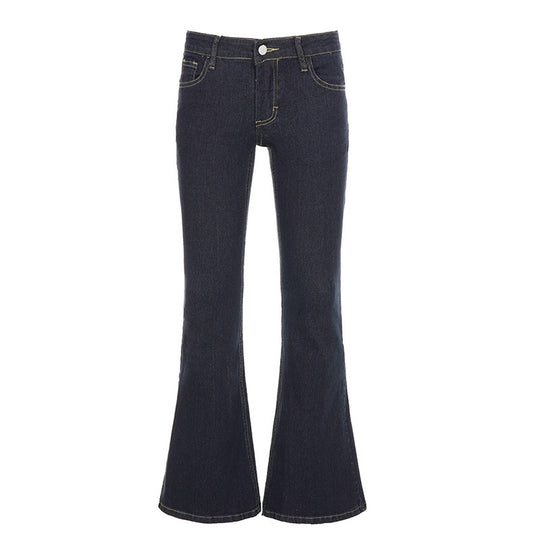 Damen Flared Jeans im eleganten Vintage-Stil EB