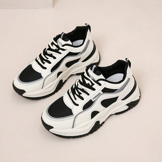 Damen Chunky Sneaker mit dämpfender Sohle und atmungsaktivem Obermaterial EB