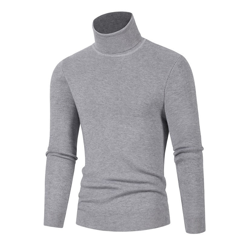 Herren Rollkragenpullover aus weichem Material EB