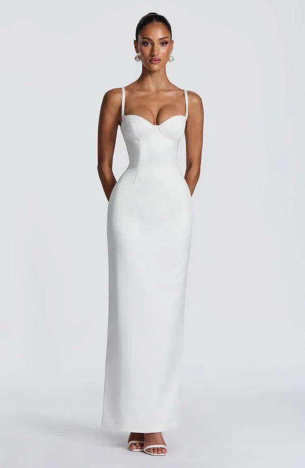 Damen Elegantes Ballkleid mit figurformendem Design EB