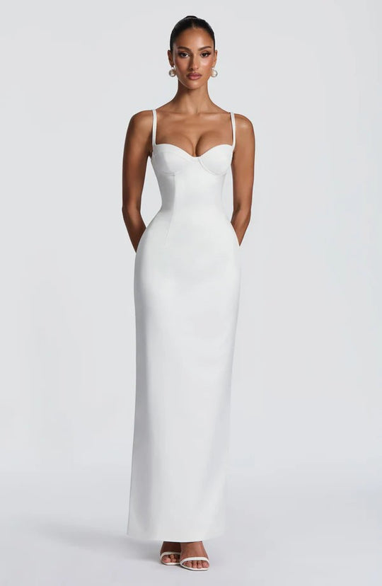 Damen Elegantes Ballkleid mit figurformendem Design EB