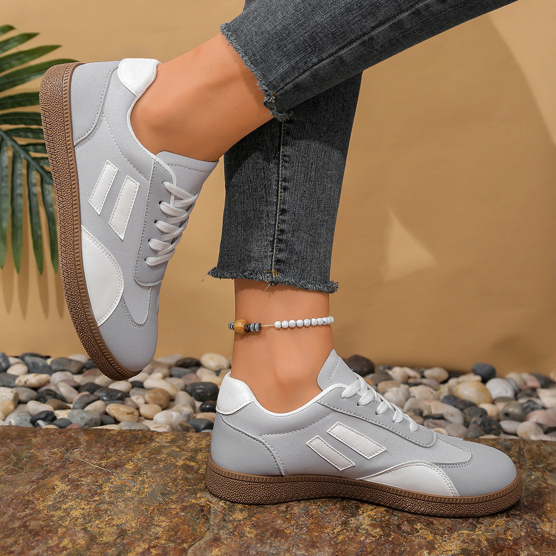Damen Sportliche Sneakers mit modernem Design und strapazierfähigem Obermaterial EB